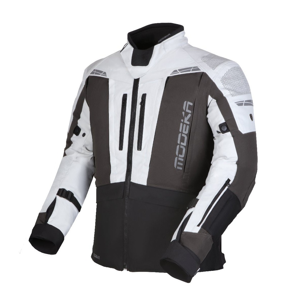 [084680 147 S] Modeka Hydron Jacket Light Gray/Dark Gray/Black (S)