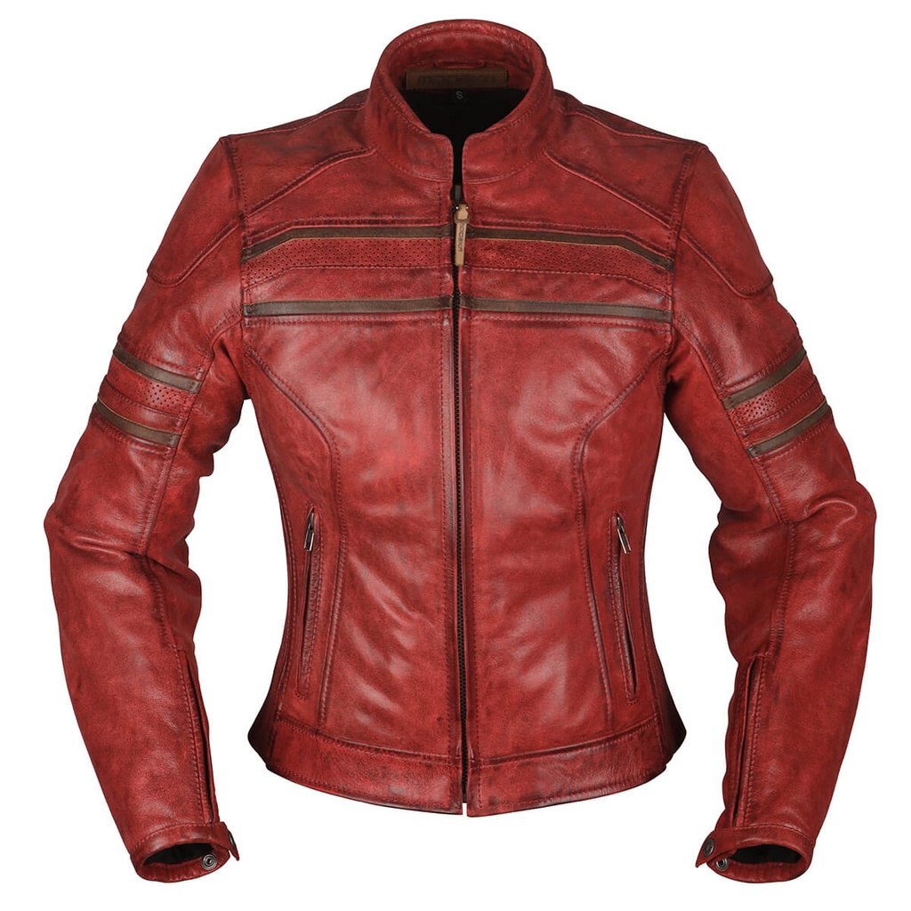 [010910 40 34] Modeka Iona Lady Jacket Red (34)
