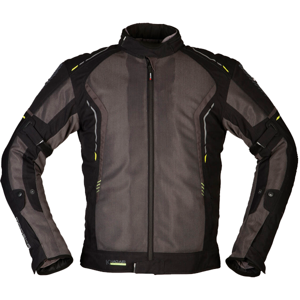 [084241 145 S] Modeka Khao Air Jacket Dark Grey/Black (S)