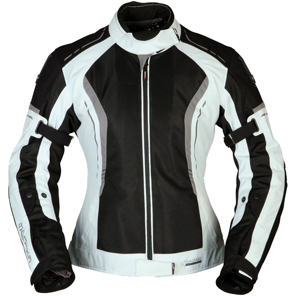 [084242 394 34] Modeka Khao Air Lady Jacket Black/Light Grey (34)