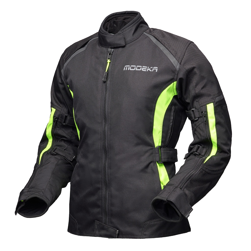 [084450 431 34] Modeka Jacket Luana Lady Black/Yellow (34)