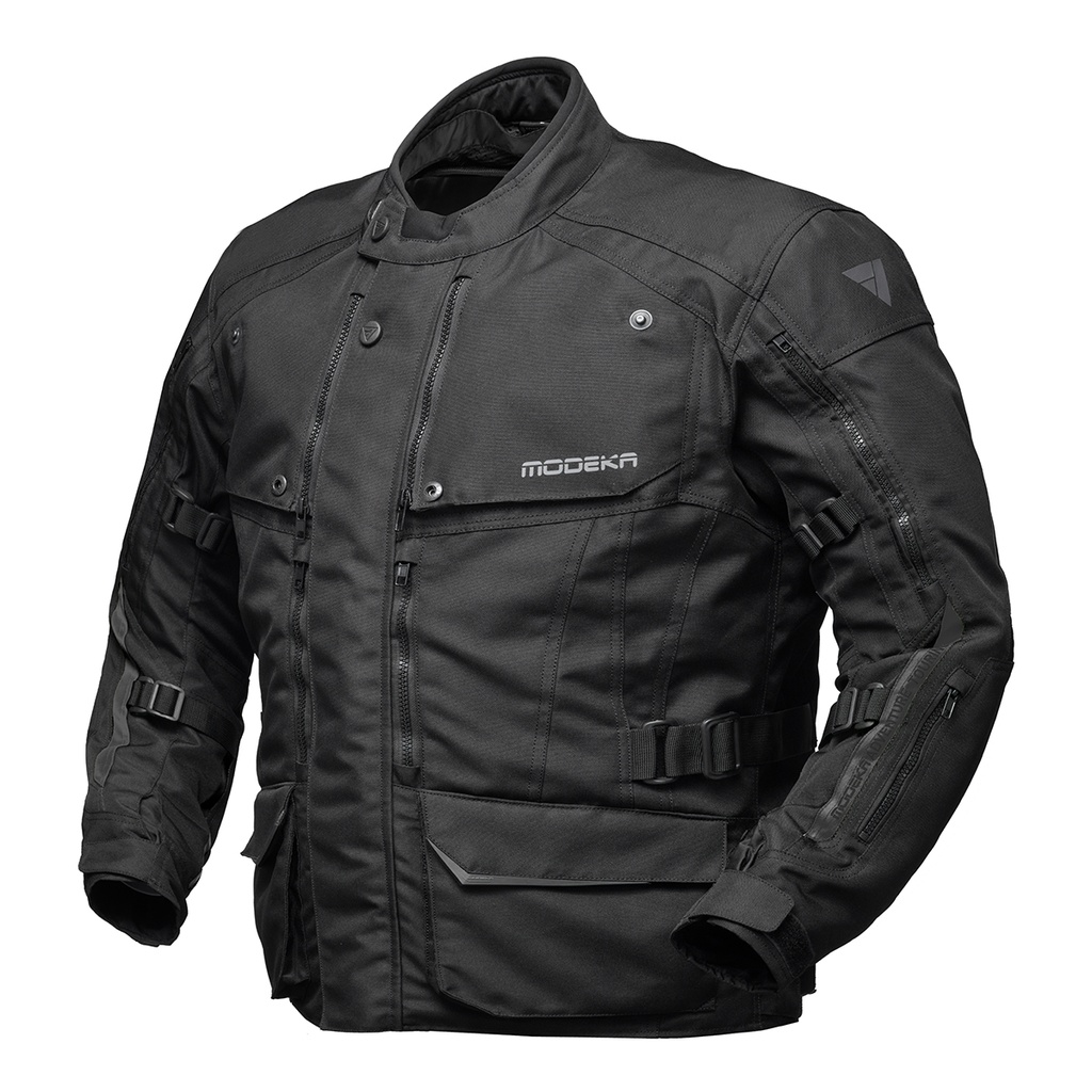 [084801 10 6XL] Modeka Varus Plus Jacket Black (6XL)