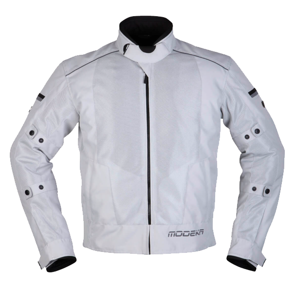 [084290 141 S] Modeka Veo Air Jacket Light Gray (S)