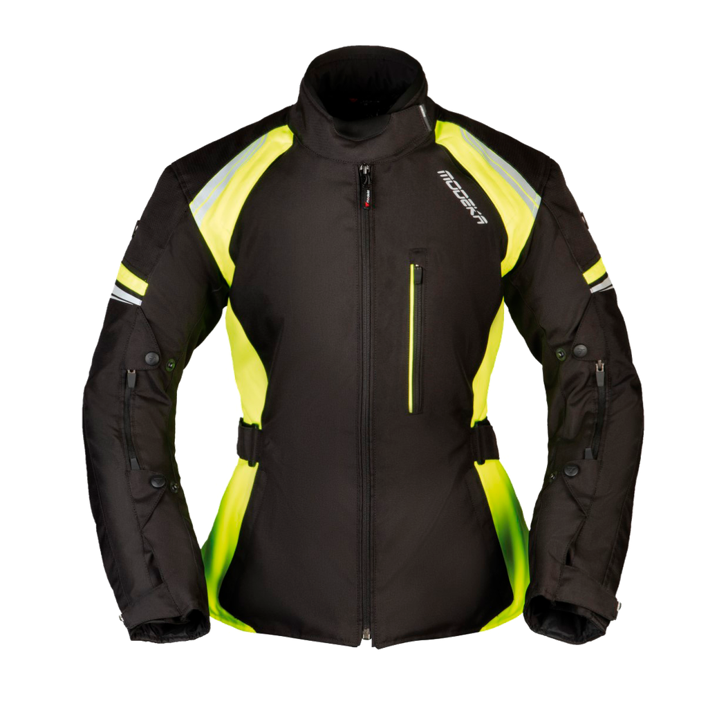 [084460 431 34] Modeka Jacket Violetta Lady Black/Yellow (34)