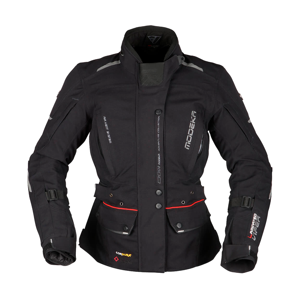 [084571 10 34] Modeka Viper LT Lady Jacket Black (34)