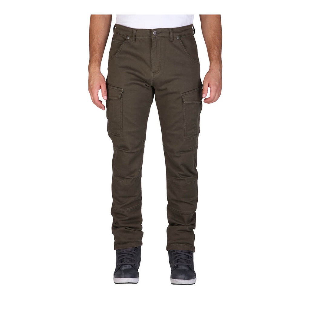 [088245 88 28] Modeka Brandon Cargo jeans Olive (28)