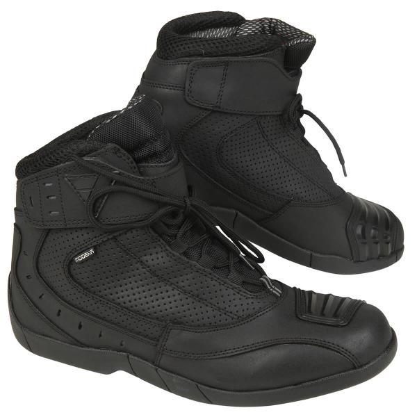 [040850 10 37] Modeka Black Rider boots Black (37)