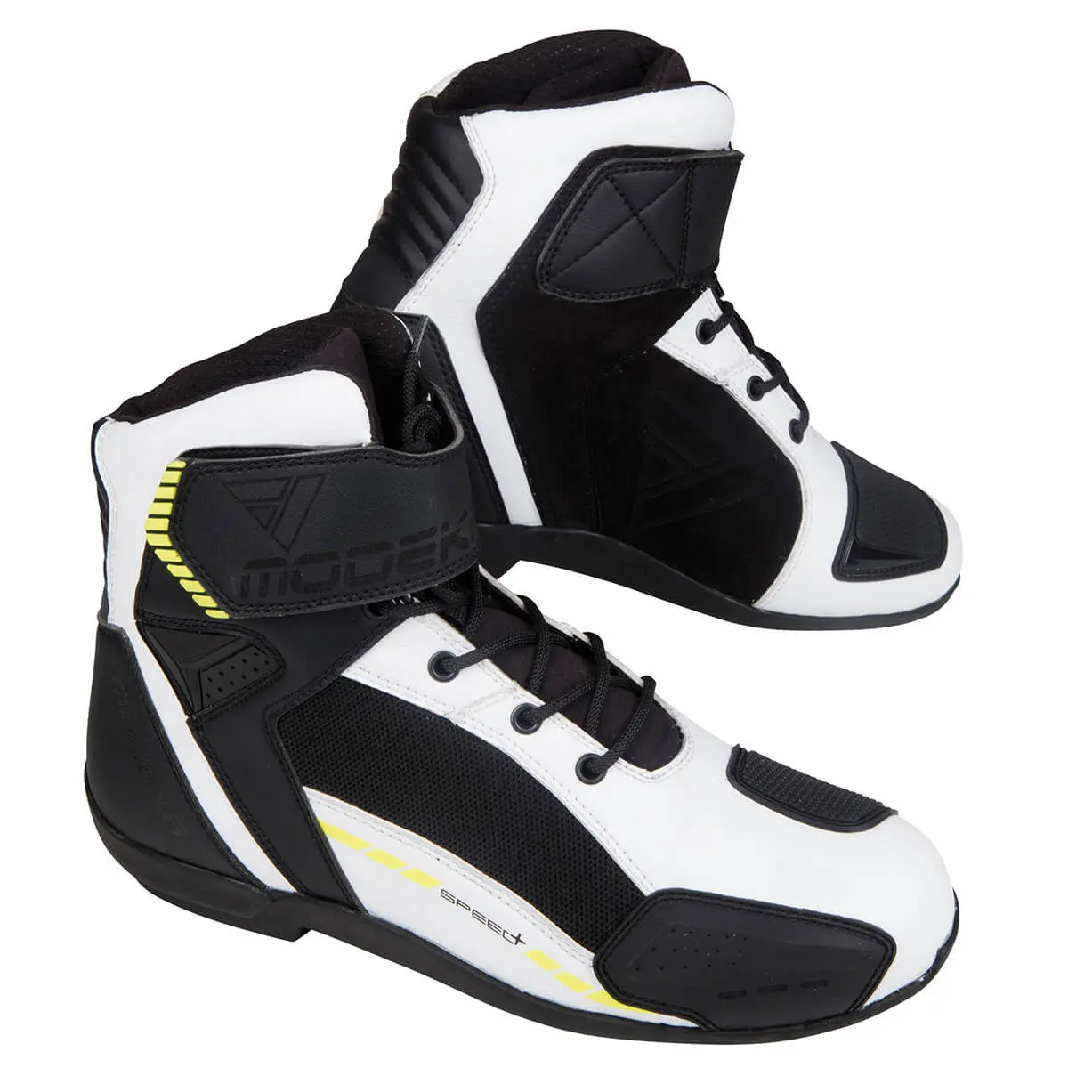 [040980 24 36] Modeka Boots Kyne White/Black (36)