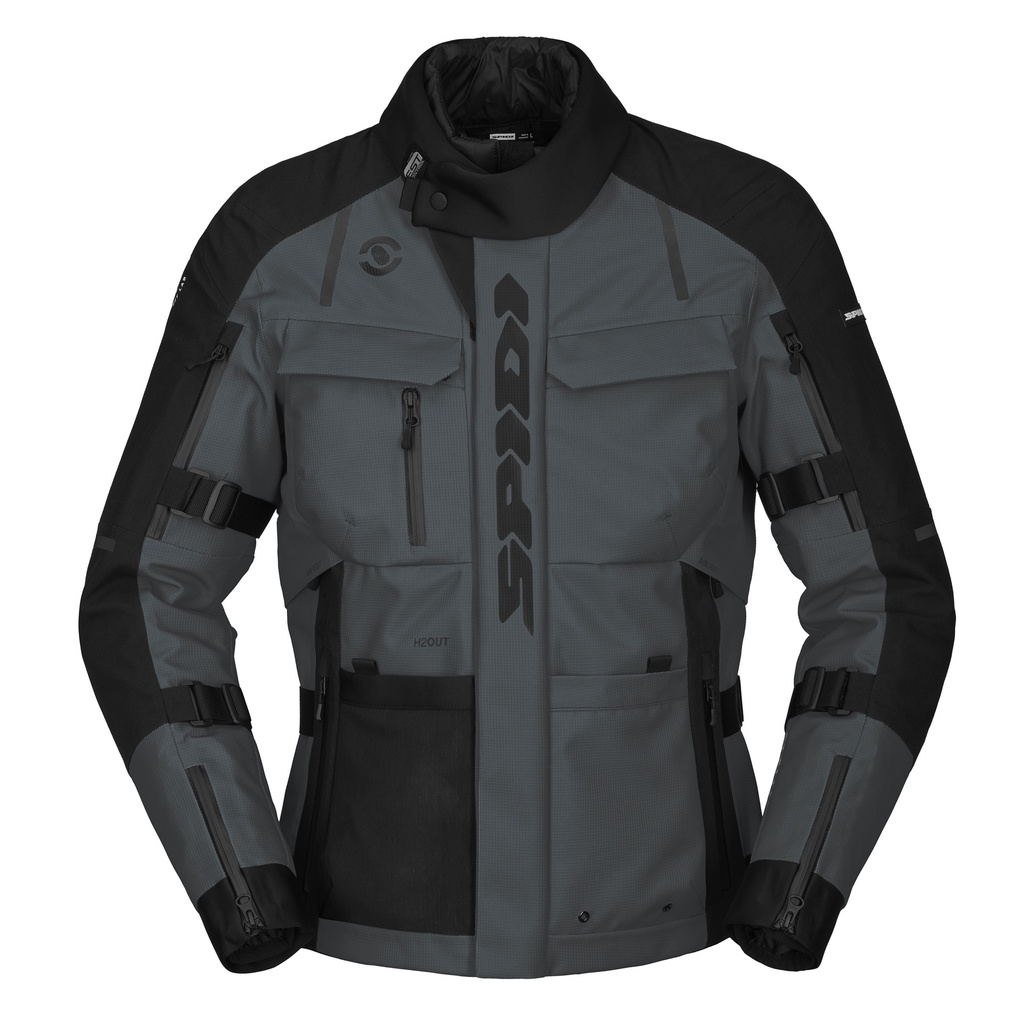 [D318-053-M] Spidi TOUR EVO 2 Black/Slate (M)