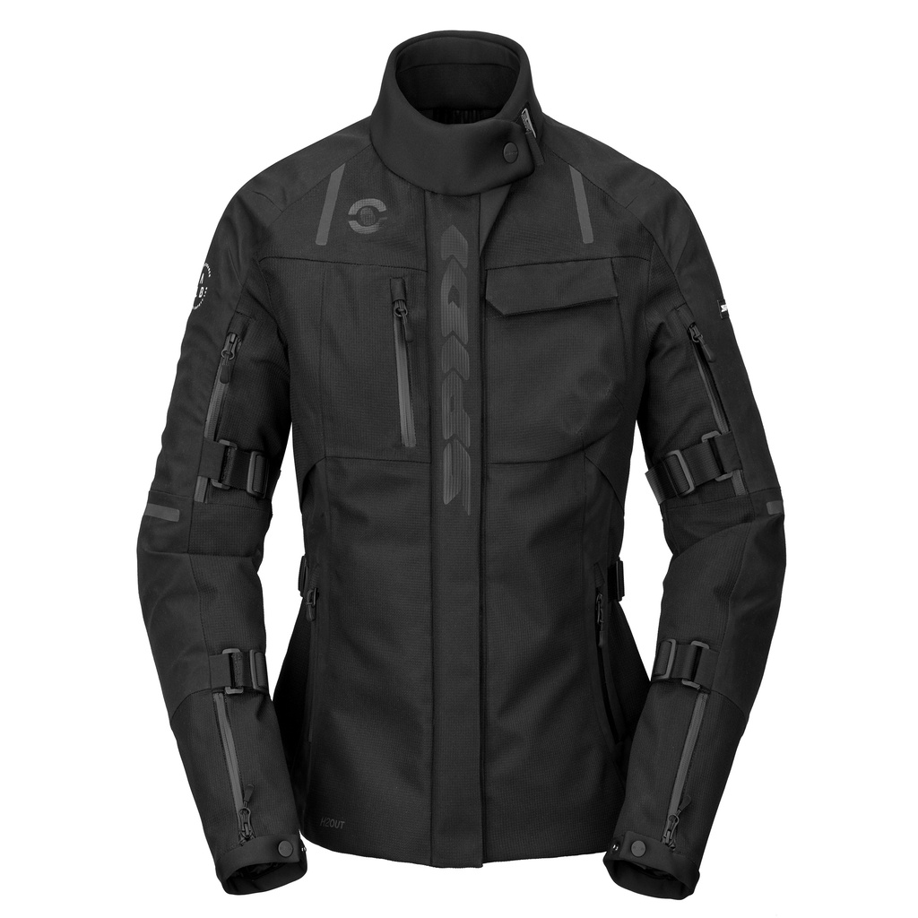 [D319-026-XS] Spidi TOUR EVO 2 LADY Black (XS)