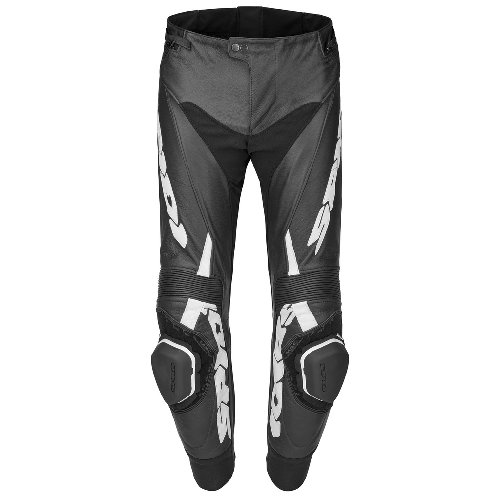 [Q39-011-46] Spidi RR PRO WARRIOR Black/White (46)