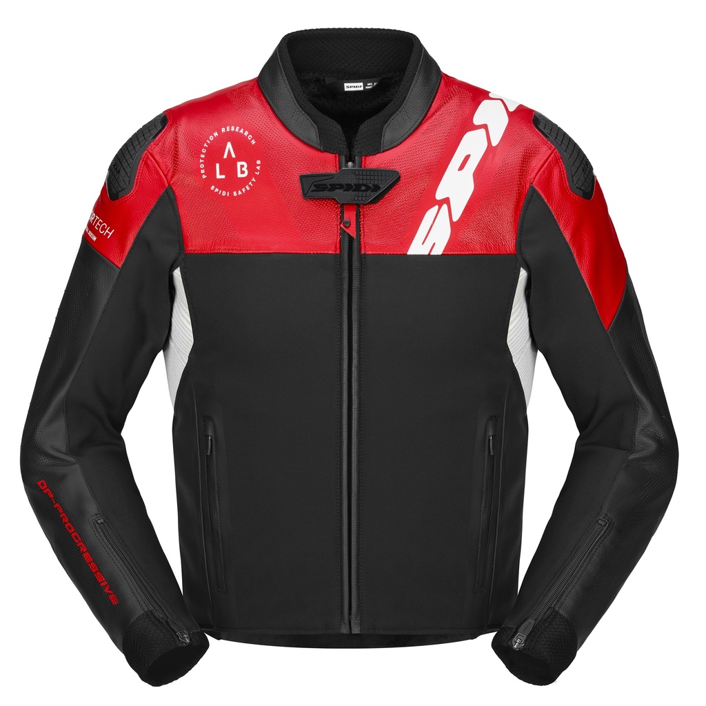 [P230-014-46] Spidi DP PROGRESSIVE HYBRID PERFORATED Red (46)